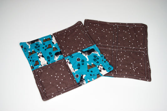 Husky Potholders
