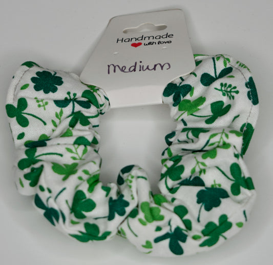 Medium Clovers Scrunchie