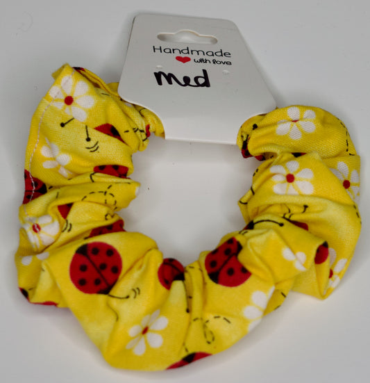 Medium Ladybugs Scrunchie
