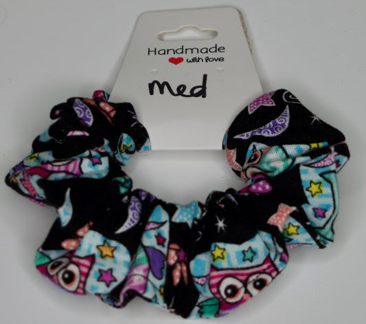 Medium Night Owls Scrunchie
