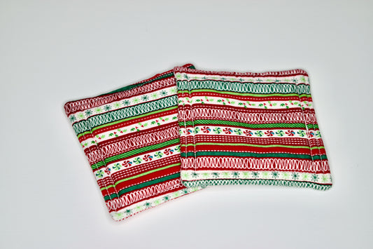 Christmas Candy Mini Hot Pads