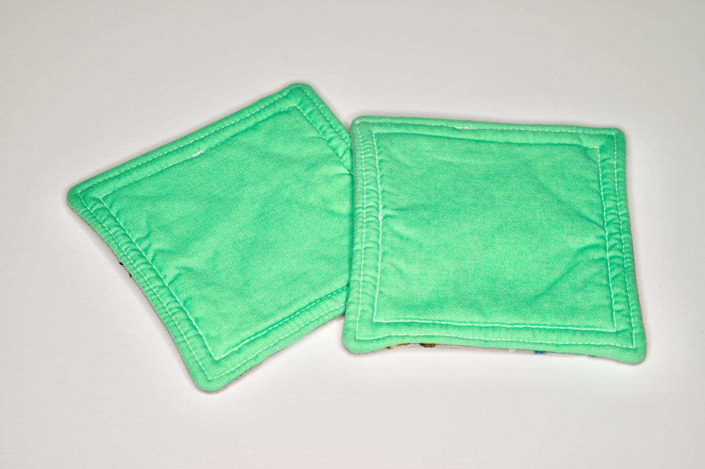 Tea Time and Mint Mini Hot Pads