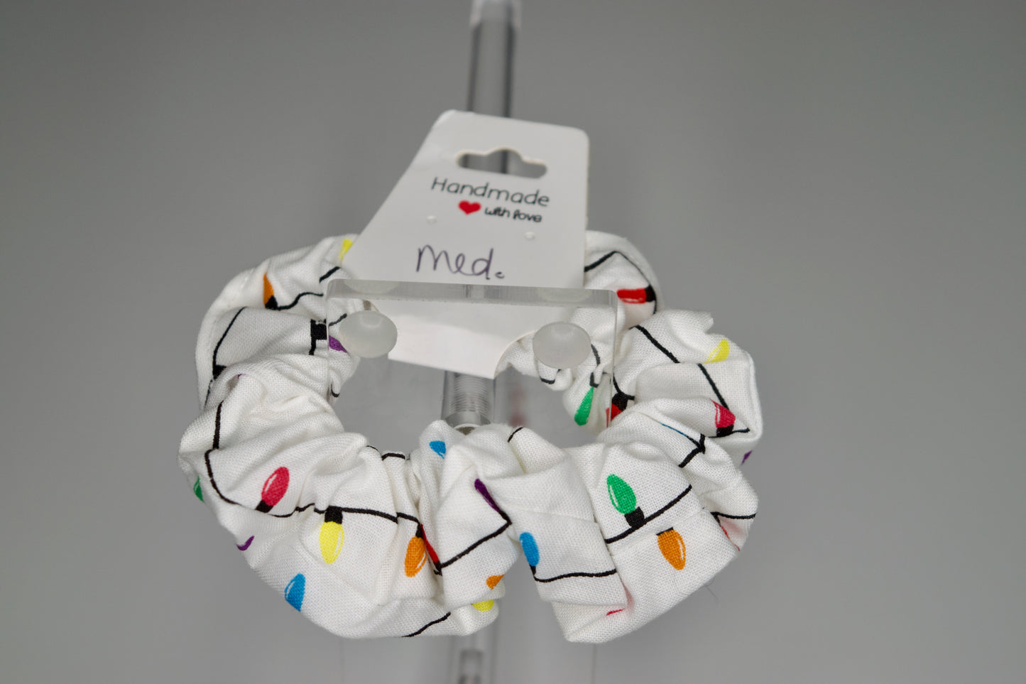 Medium Christmas Lights Scrunchie