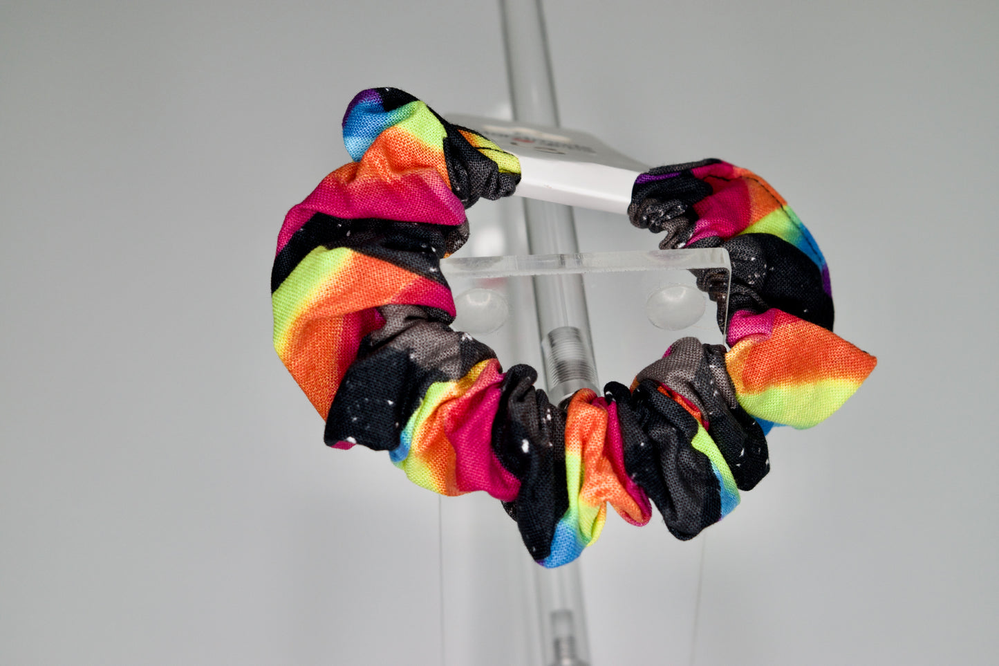 Large Rainbow Prisms Scrunchie