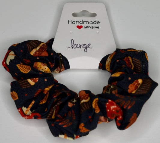 Large Pumpkin Spice Scrunchie