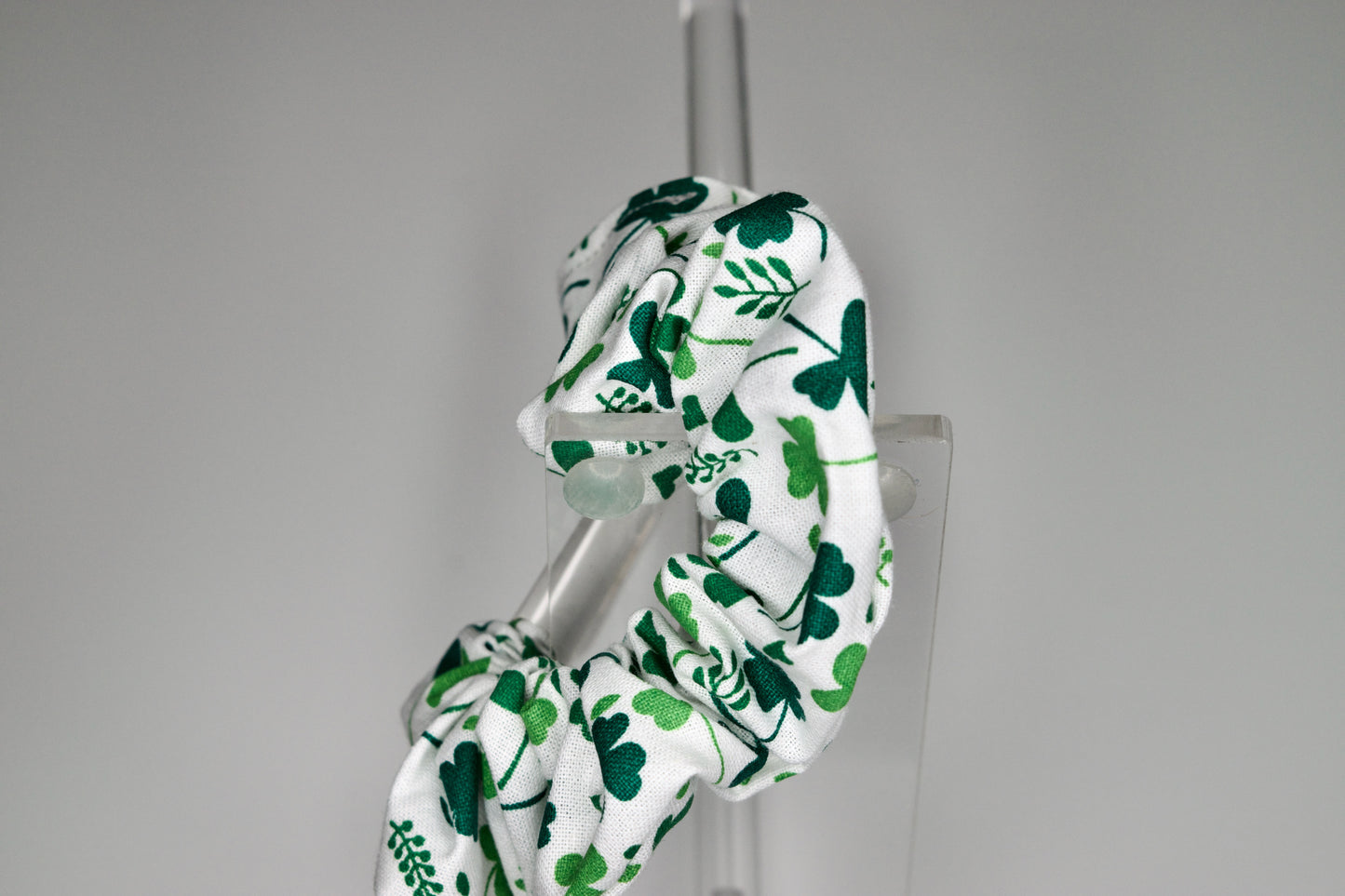Large Clovers Scrunchie