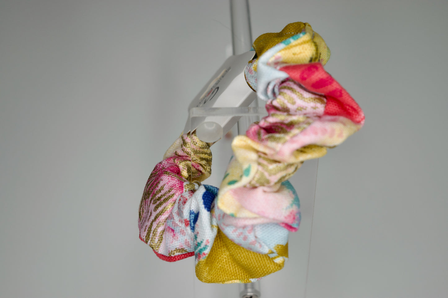 Large Pastel Rainbow Scrunchie
