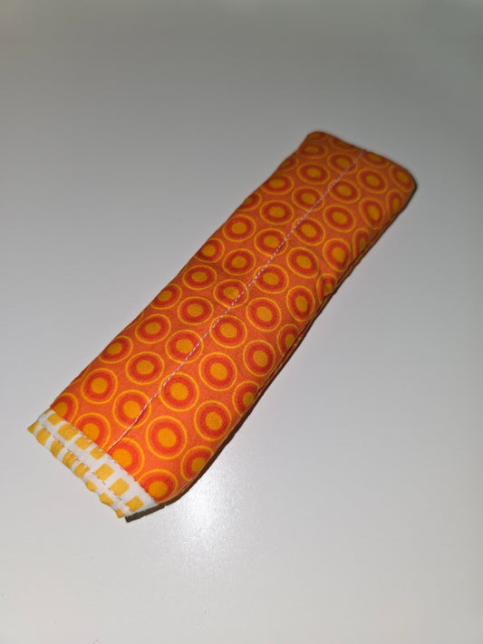 Orange Circles / Yellow Squares Skillet Handle Holder