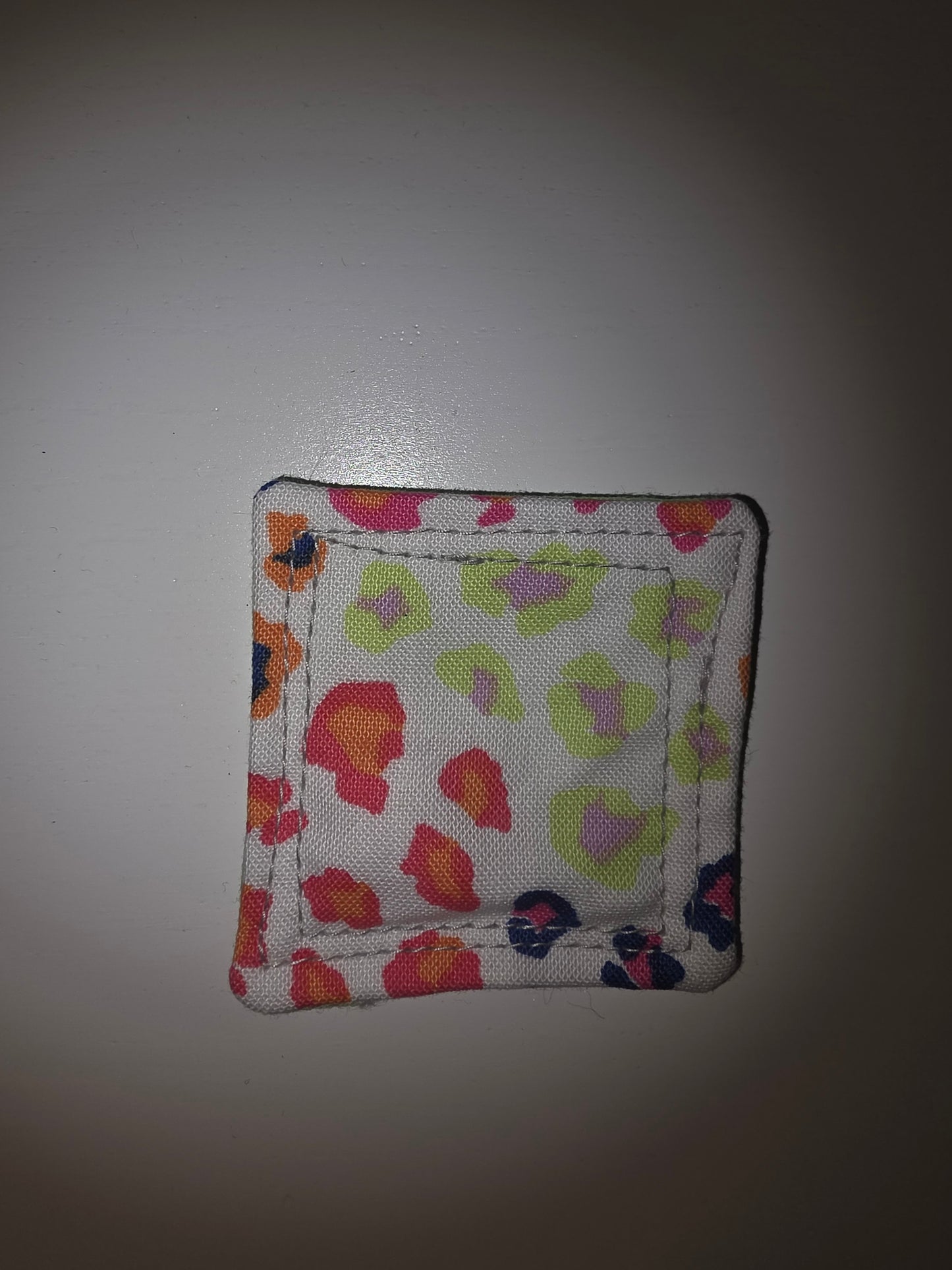Leopard Print / Mint Pocket Prayer Quilt