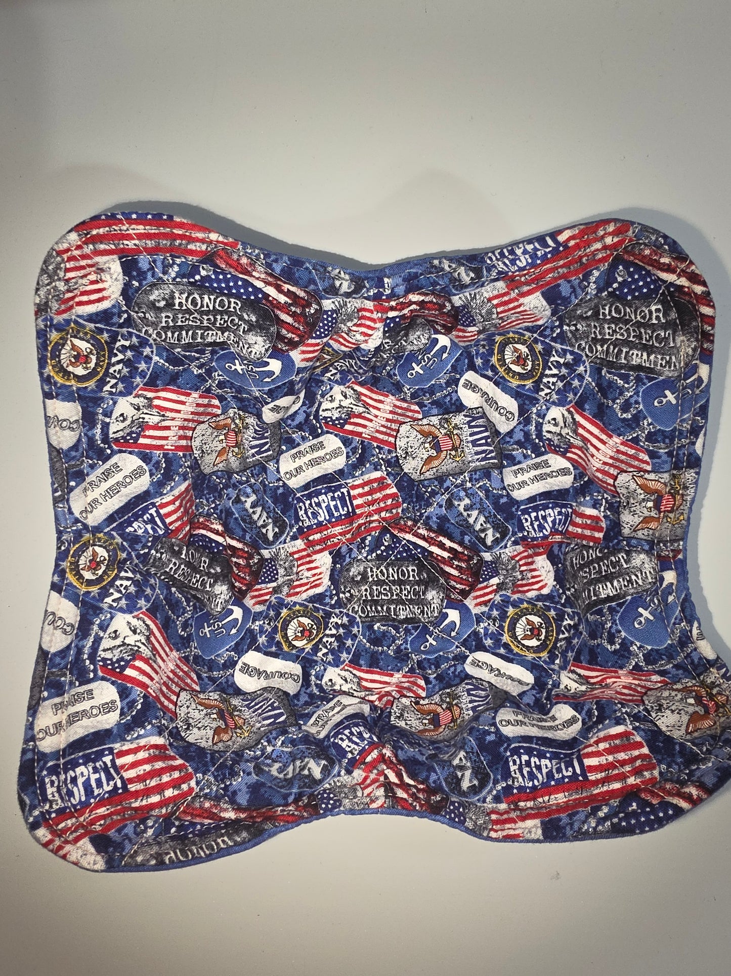 US Navy/ Blue Medium Bowl Cozy
