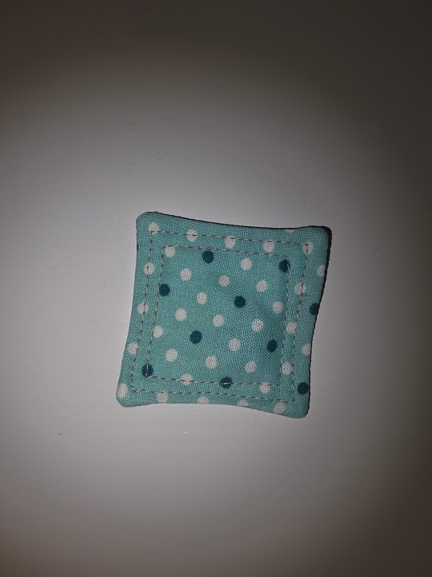 Blue and White Dots Pocket Prayer Quilt