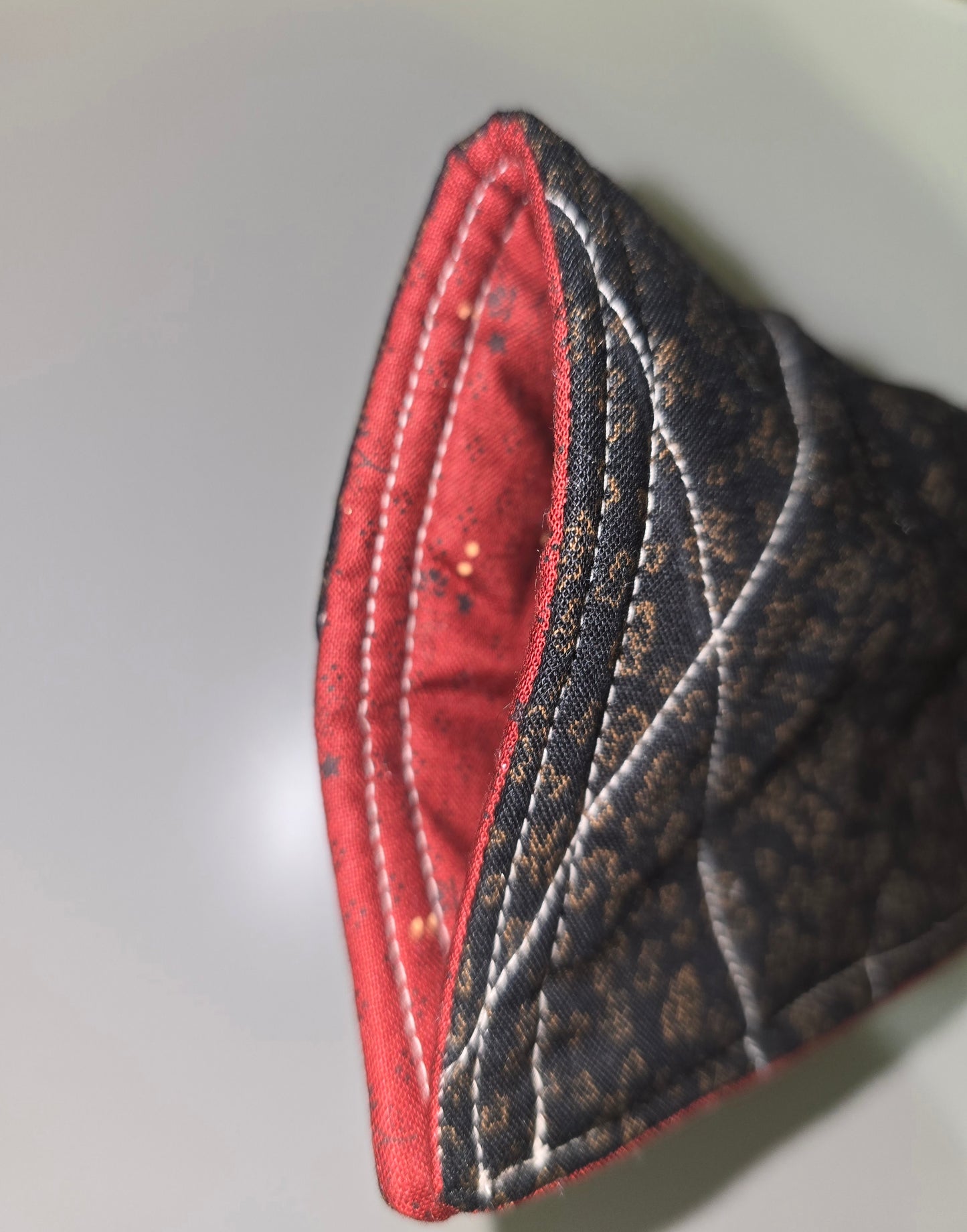 Black and Gold / Red Hair Tool Case