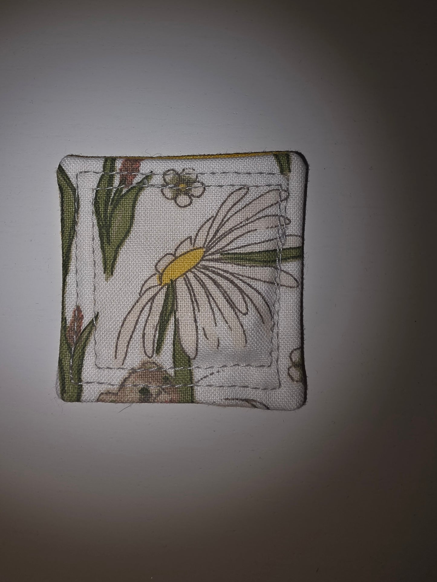 Mice / Yellow Pocket Prayer Quilt
