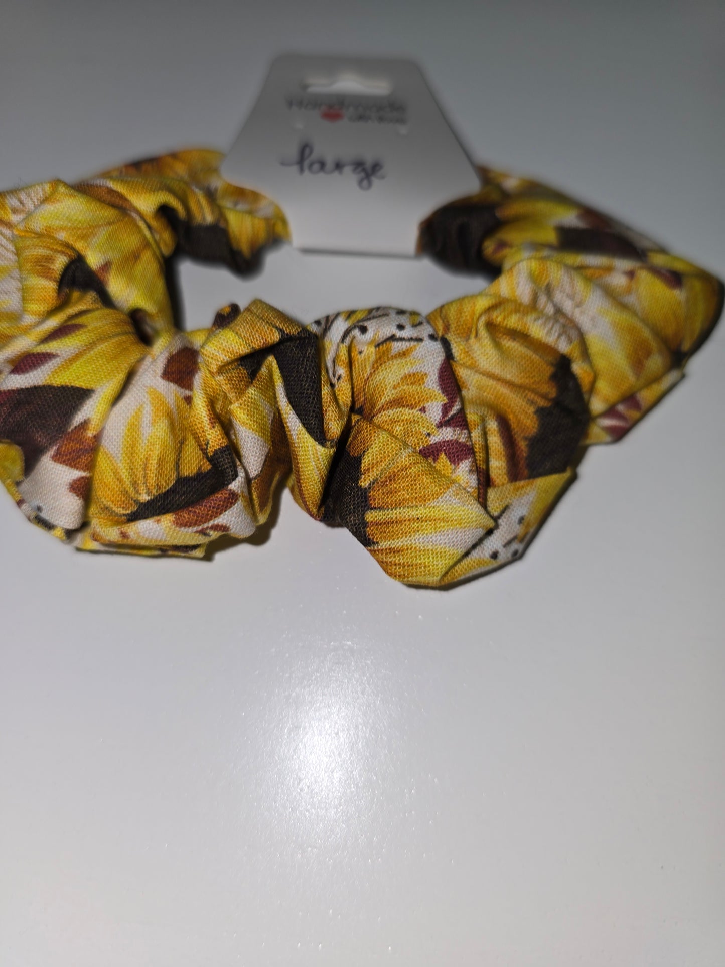 Large Sunflowers Scrunchie