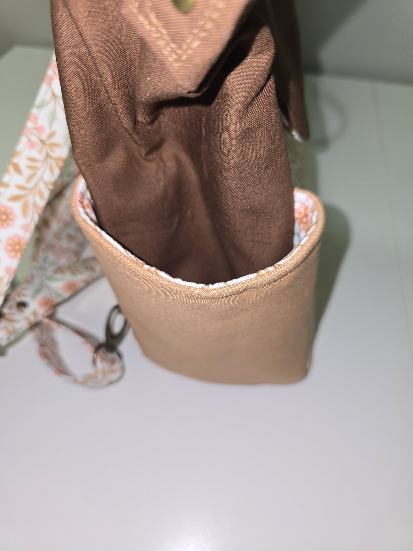 Brown and Floral Trailblazer Backpack