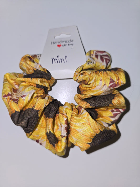 Mini Jumbo Sunflowers Scrunchie