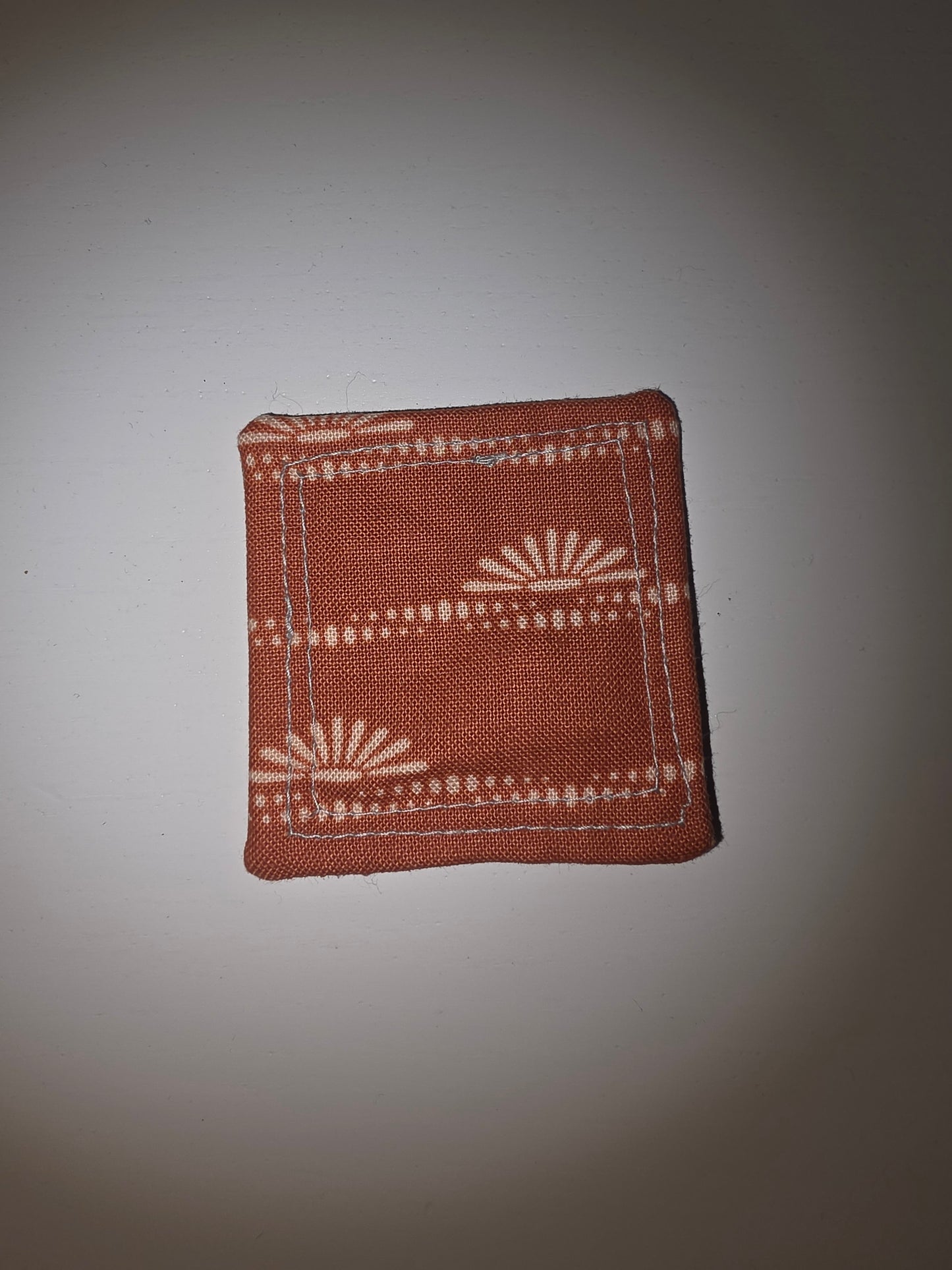 Orange Suns Pocket Prayer Quilt