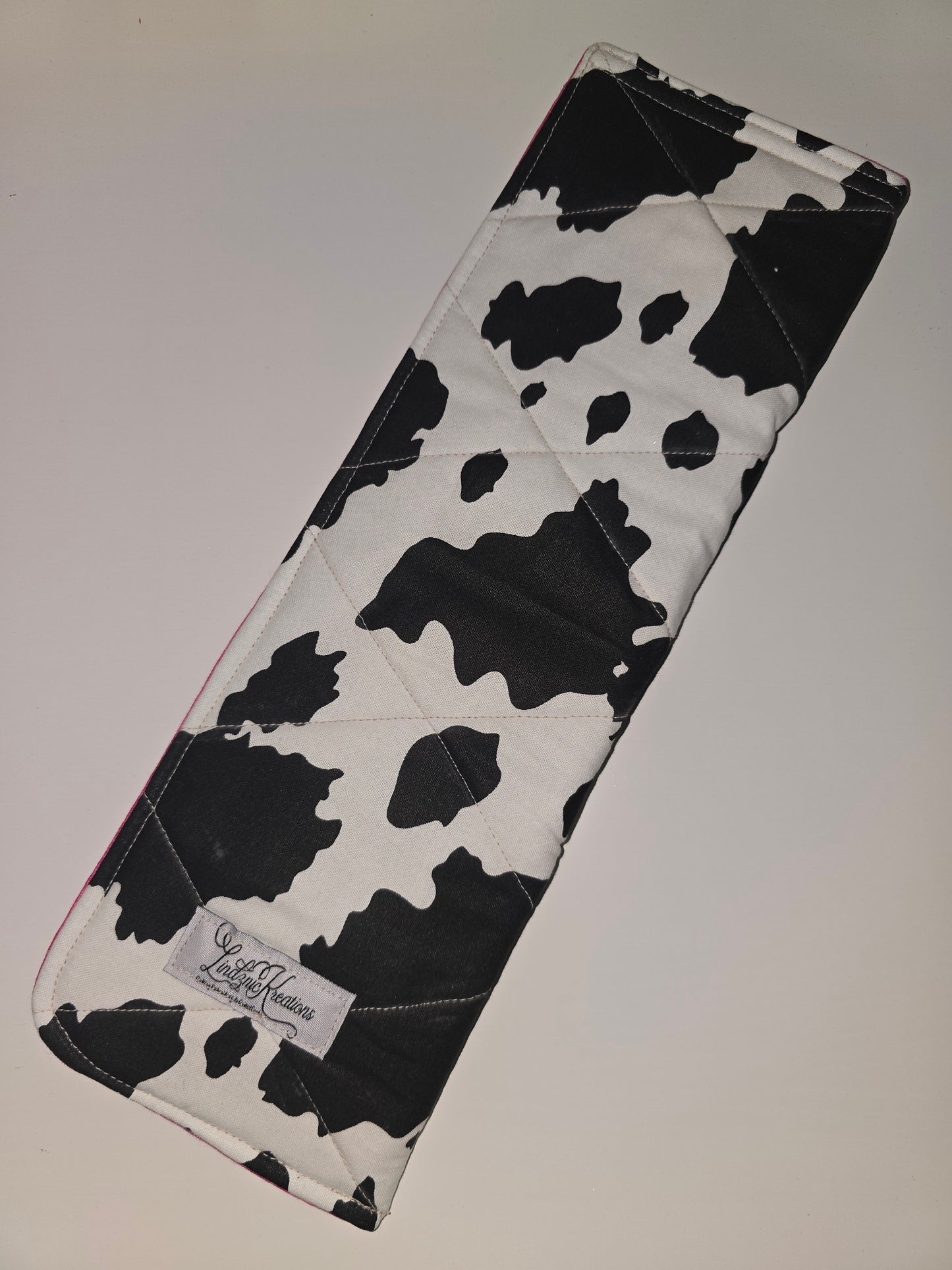 Cow Print / Pink Hair Tool Case