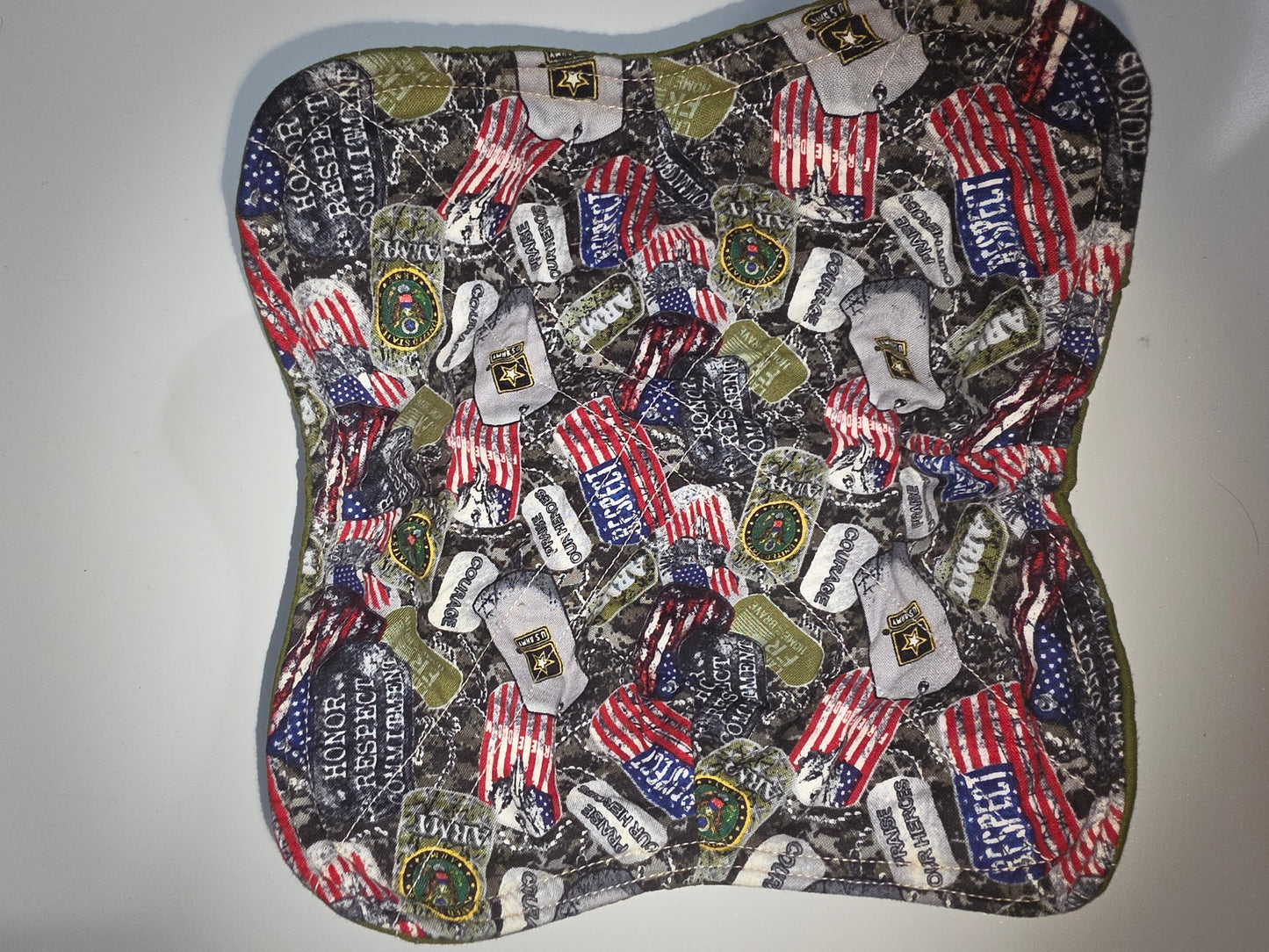 US Army / Olive Green Medium Bowl Cozy