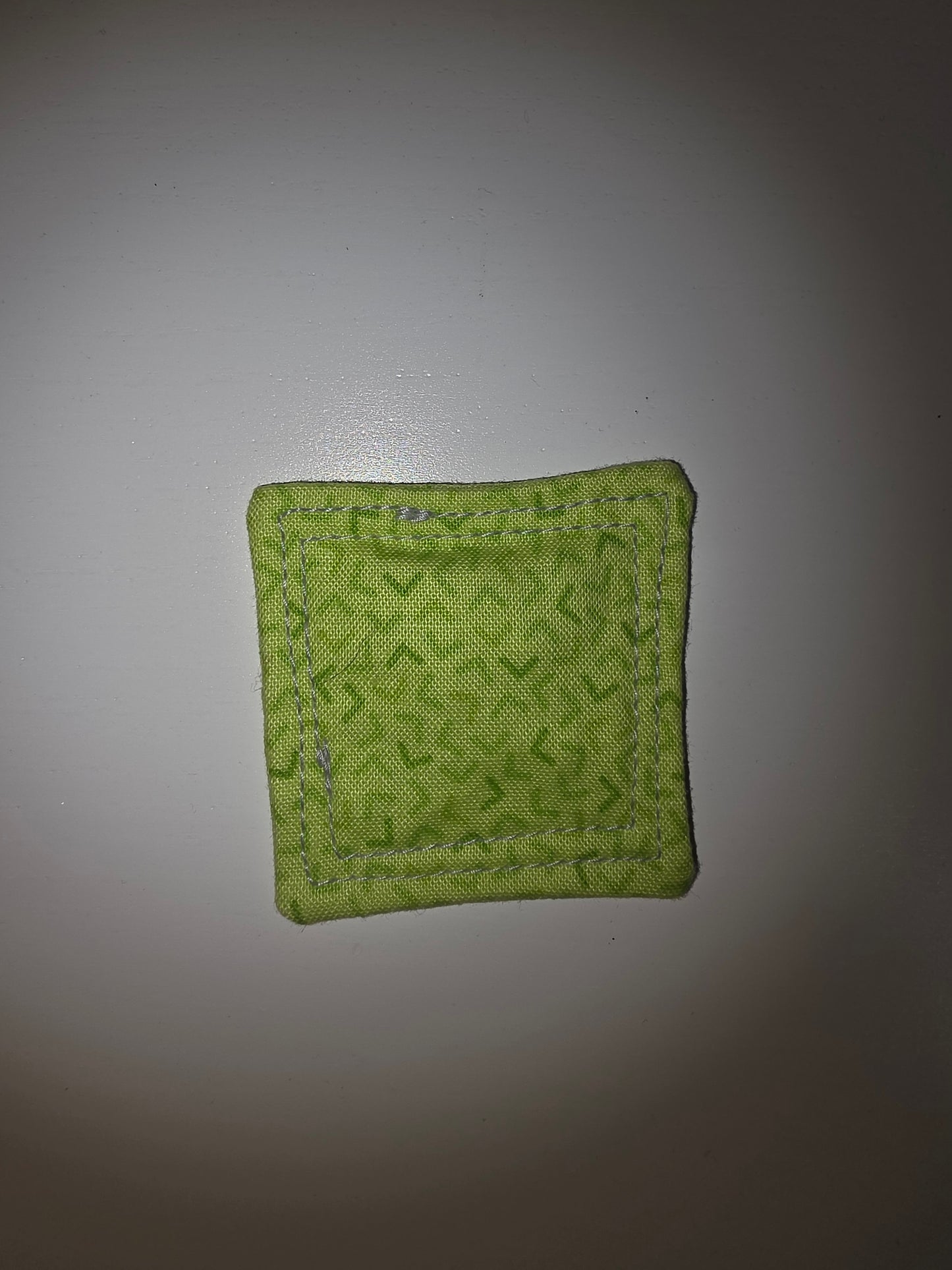Lime Green Arrows Pocket Prayer Quilt