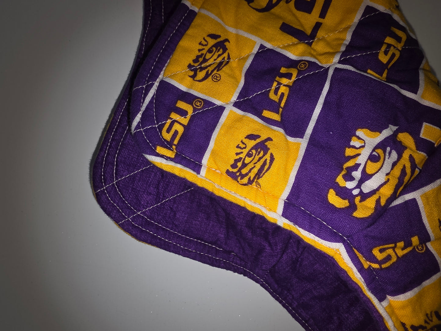 LSU / Purple Medium Bowl Cozy