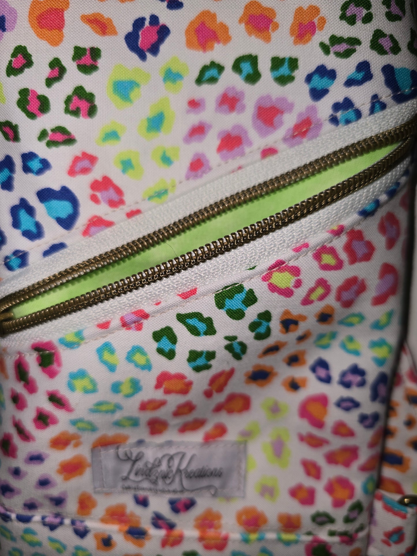 Leopard Print / Mint Crossbody Sling