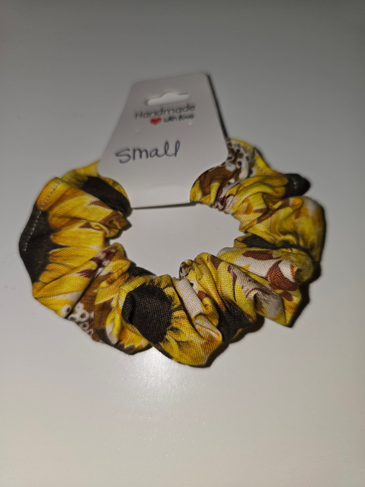 Small Sunflowers Scrunchie