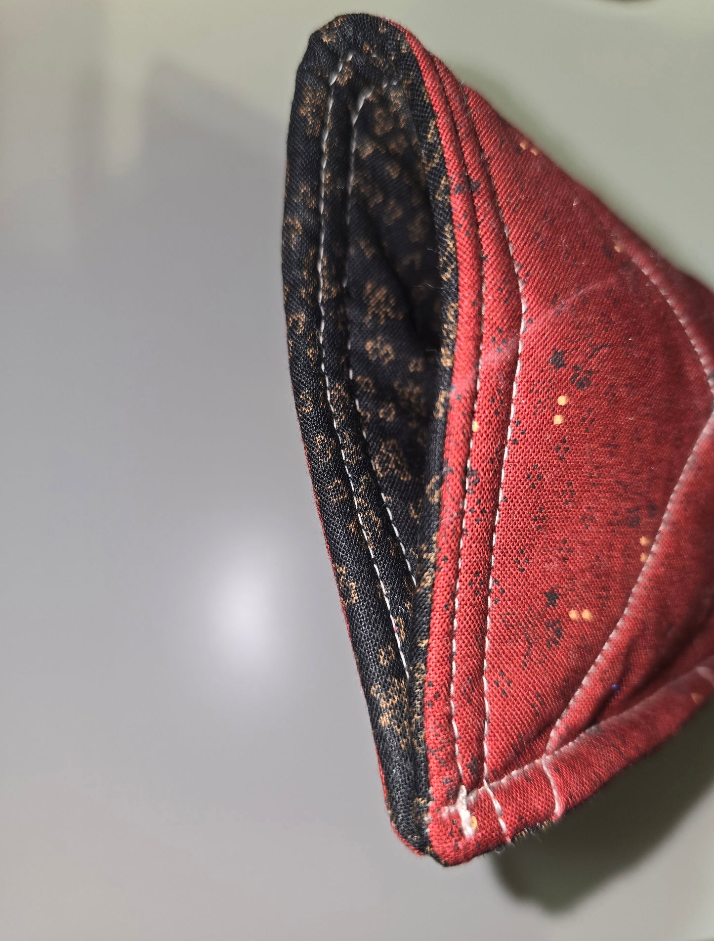 Red / Black and Gold Hair Tool Case