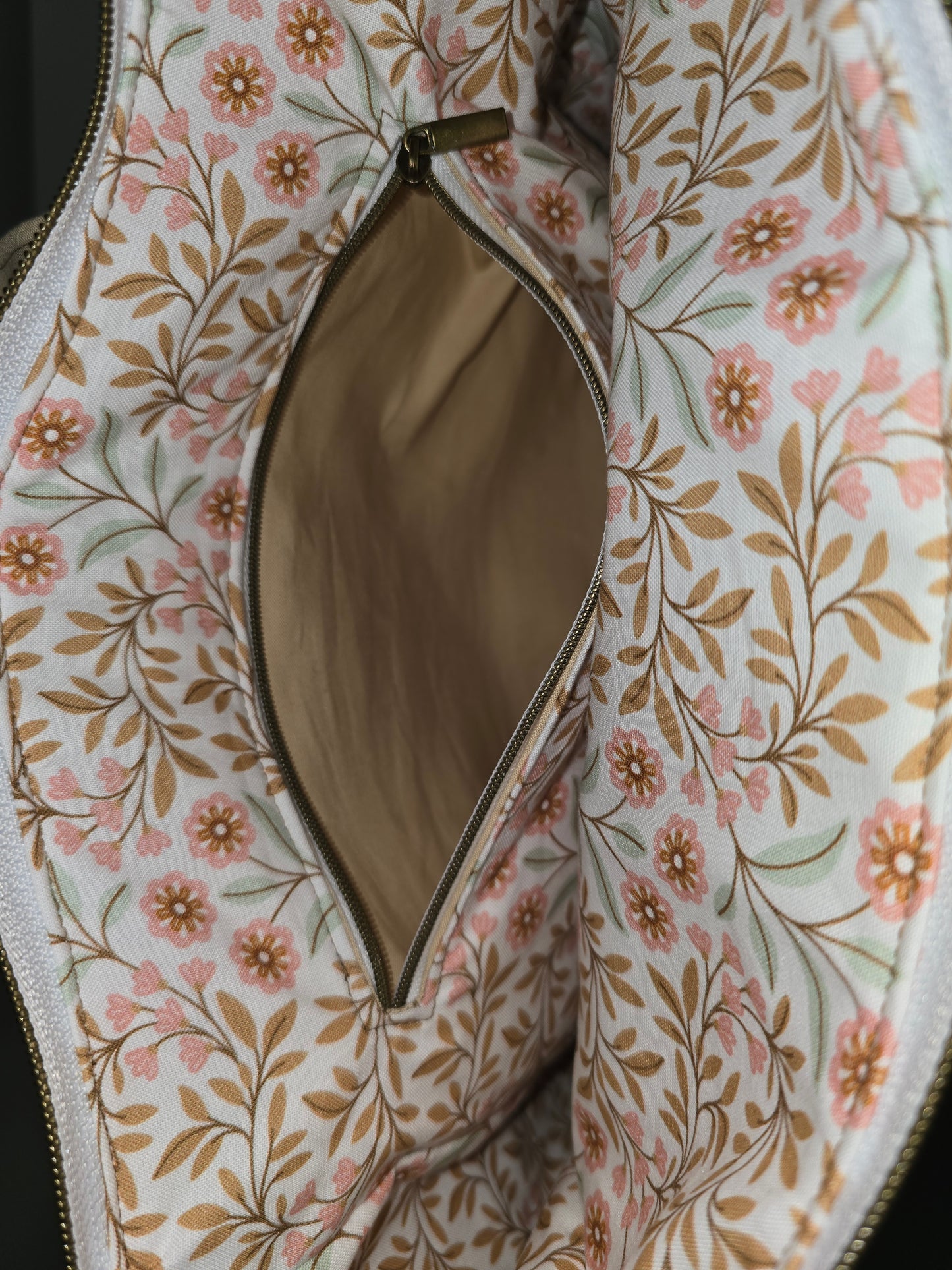 Brown and Floral Trailblazer Backpack