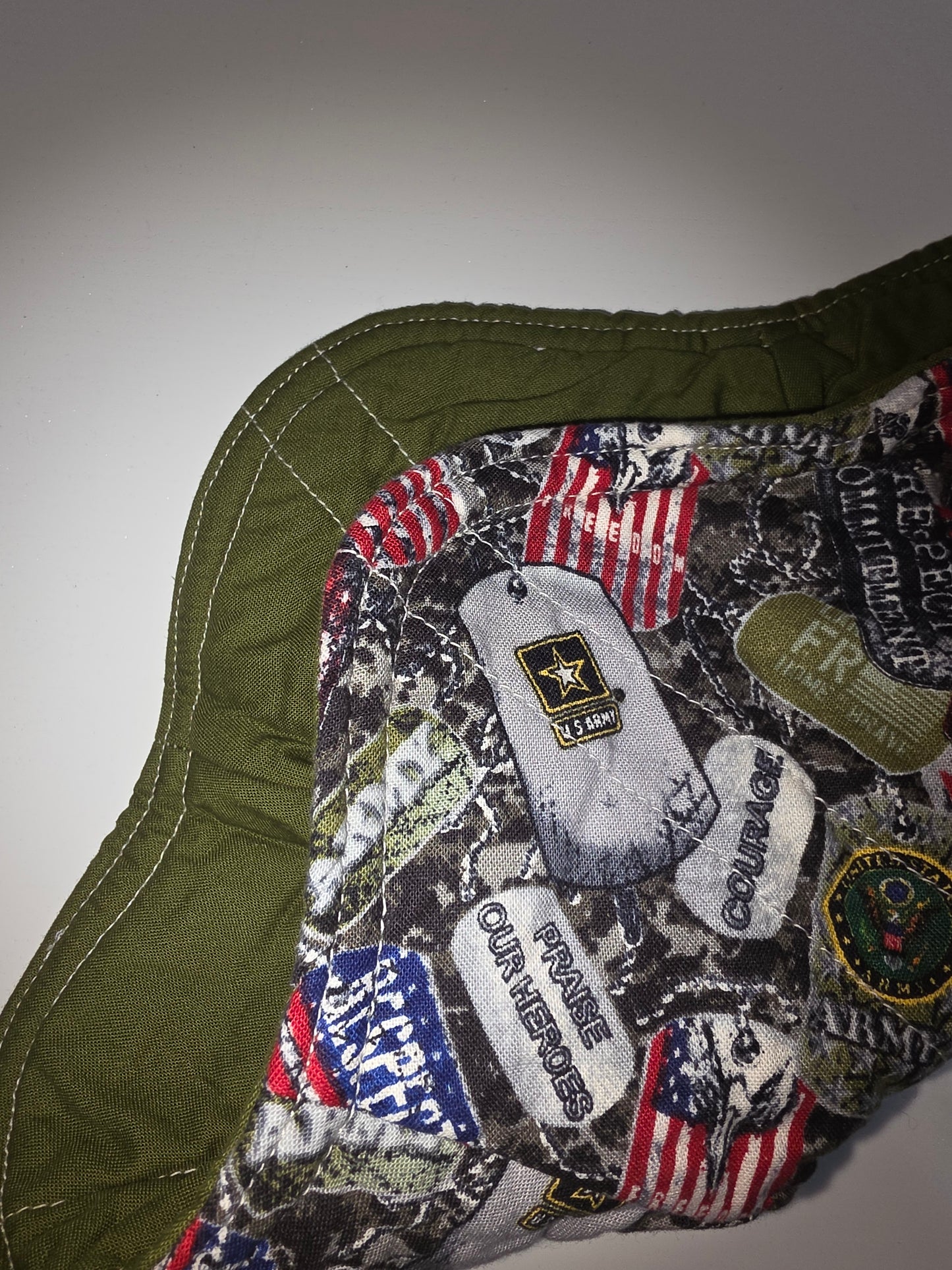 US Army / Olive Green Small Bowl Cozy