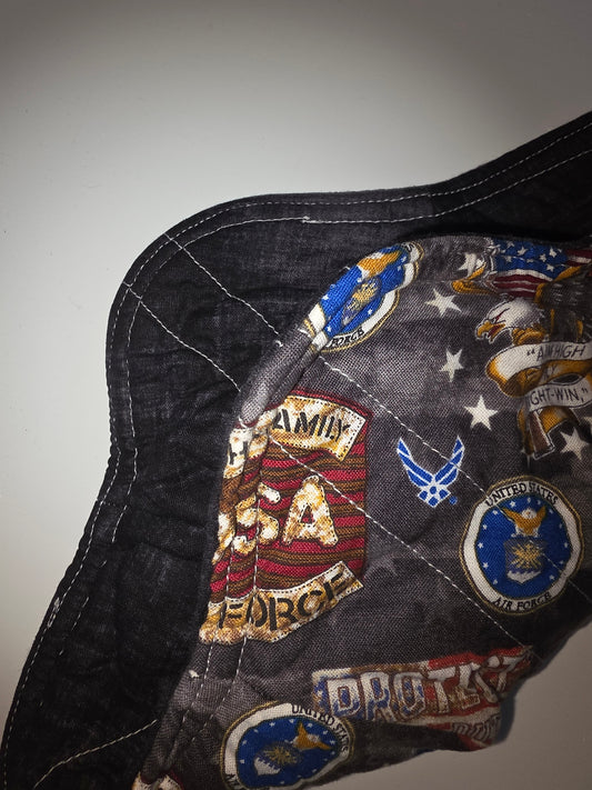 US Air Force / Black Small Bowl Cozy