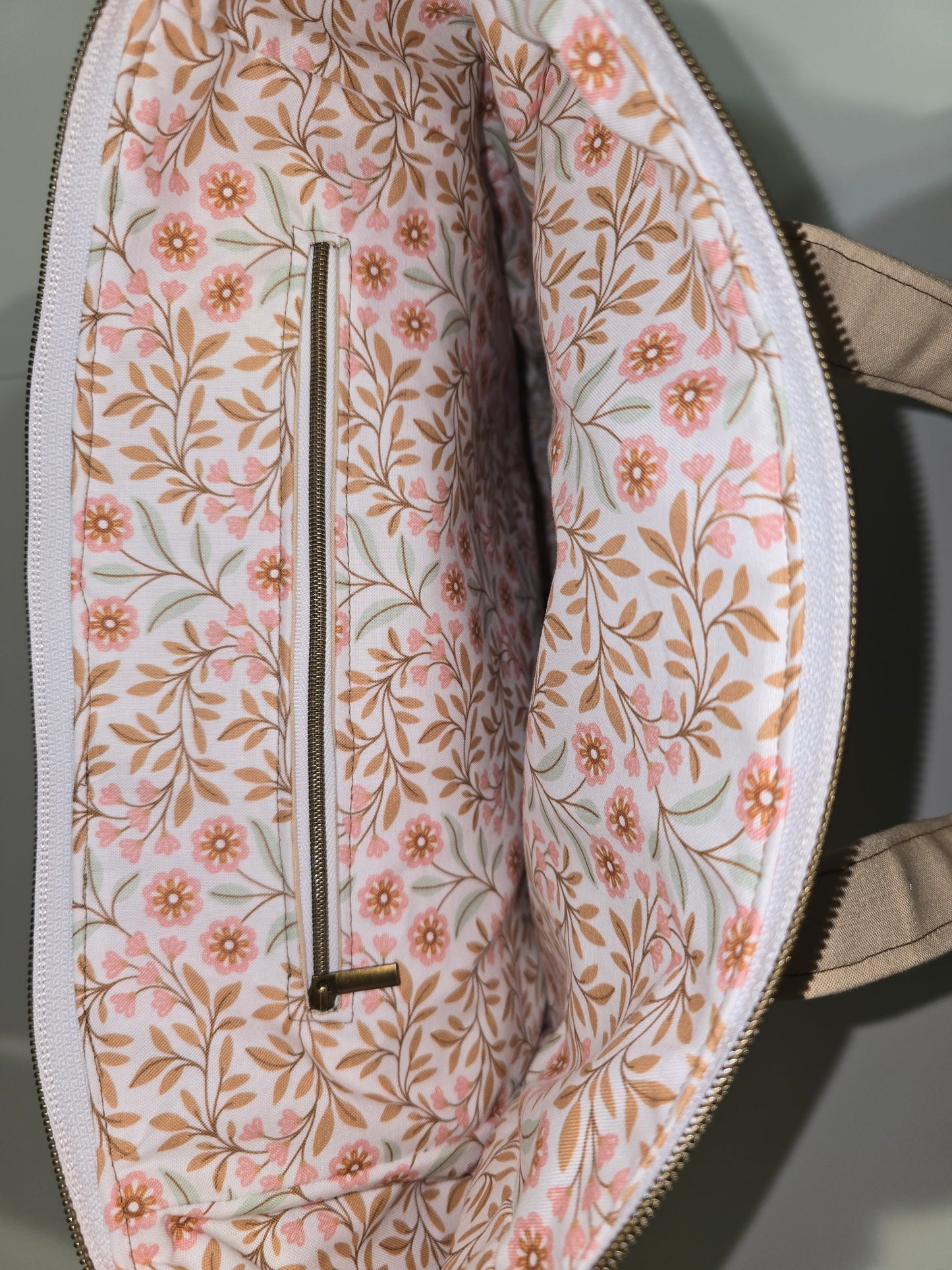 Brown and Floral Trailblazer Backpack