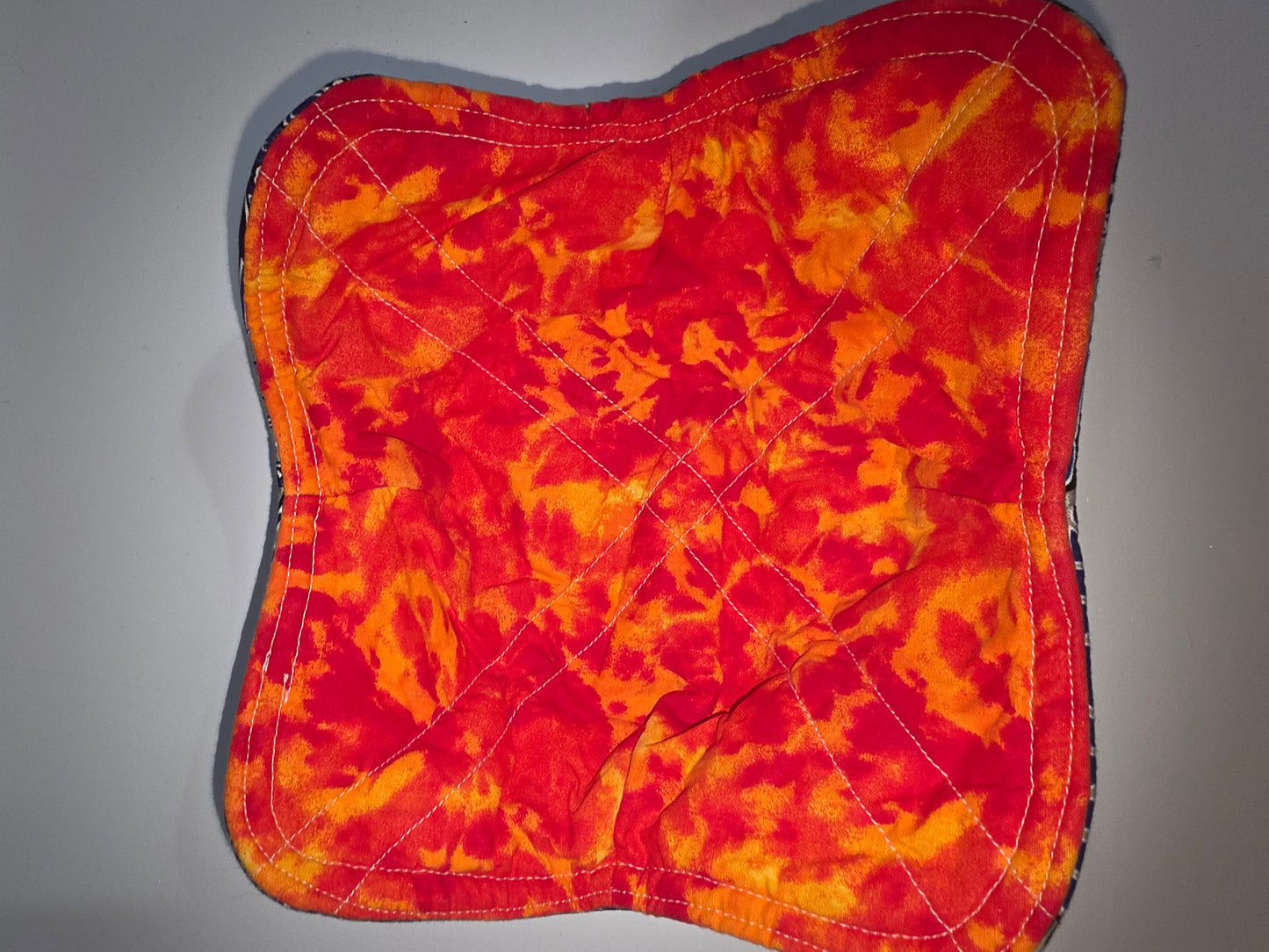Memphis / Orange Medium Bowl Cozy