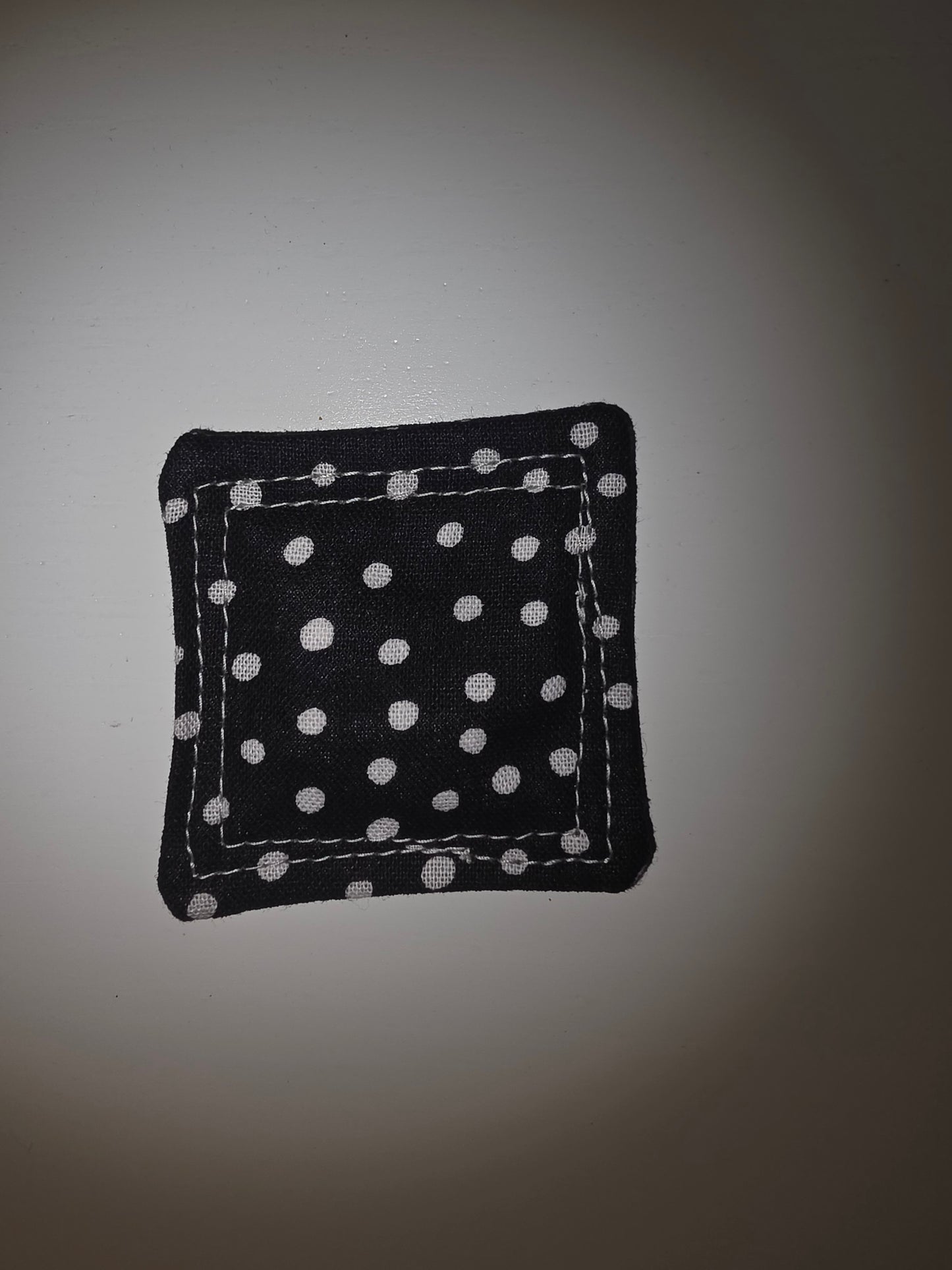 Black and White Dots Pocket Prayer Quilt