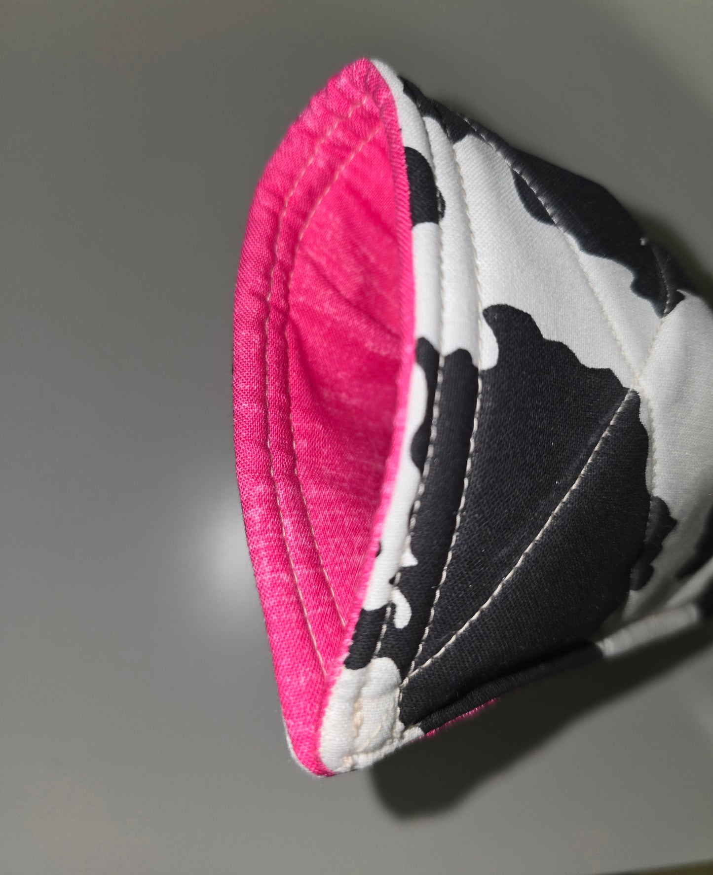 Cow Print / Pink Hair Tool Case