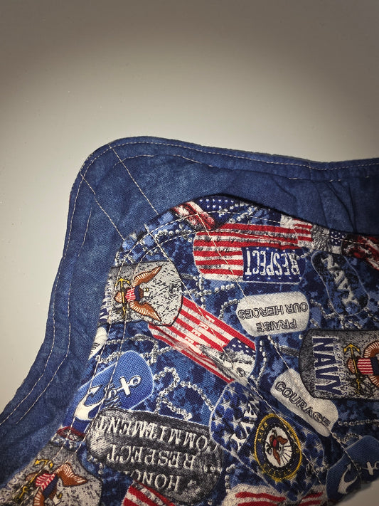 US Navy/ Blue Medium Bowl Cozy