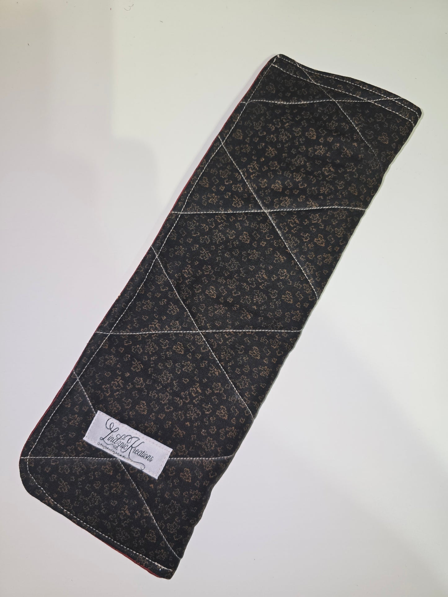 Black and Gold / Red Hair Tool Case