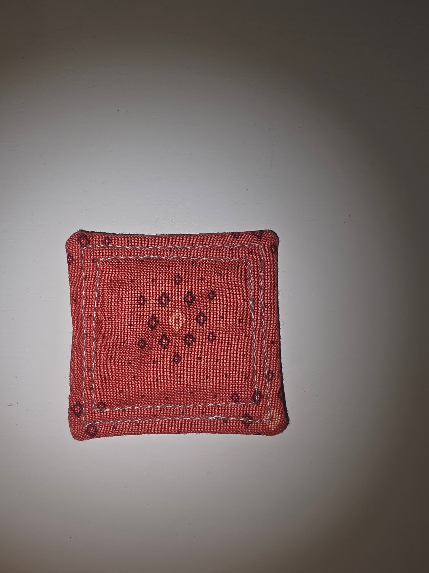 Pink Diamonds Pocket Prayer Quilt