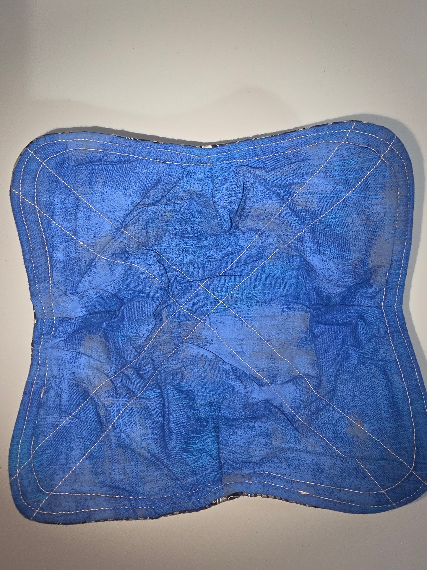 Memphis / Blue Medium Bowl Cozy