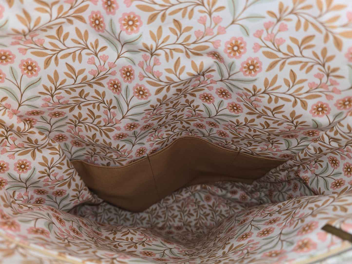 Brown and Floral Trailblazer Backpack