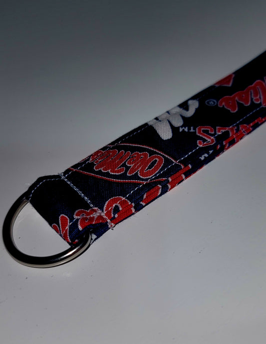 Ole Miss Wristlet Keychain