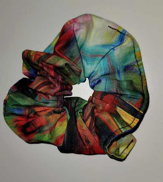 Mini Jumbo Watercolor Scrunchie